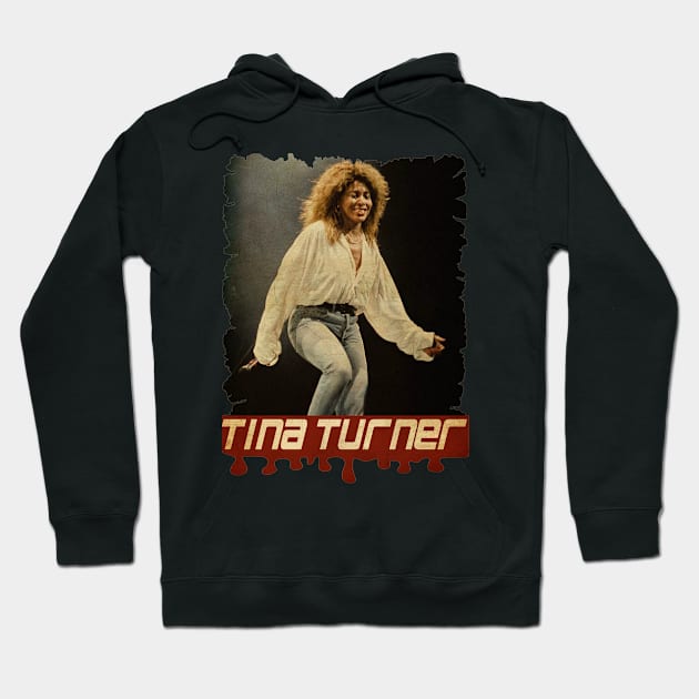 Tina Turner Vintage Hoodie by Teling Balak